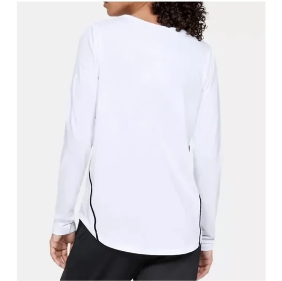 Under Armour UA Heatgear Women's Loose Fit Long Sleeve Shirt size S - Picture 3 of 11